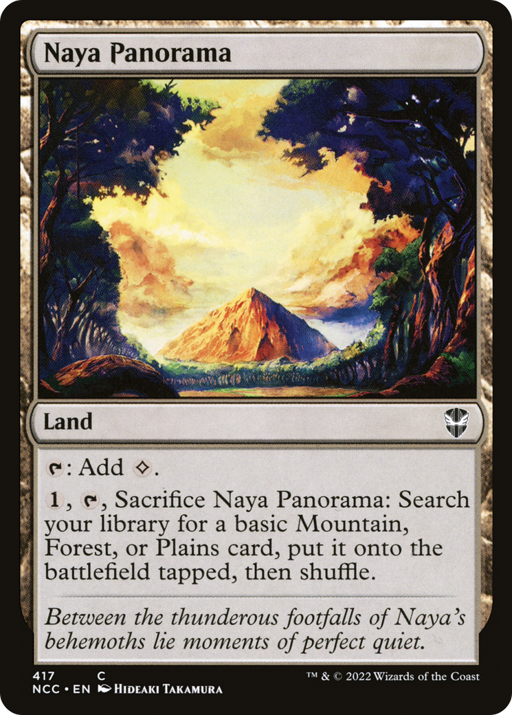 Naya Panorama [Streets of New Capenna Commander] | Grognard Games