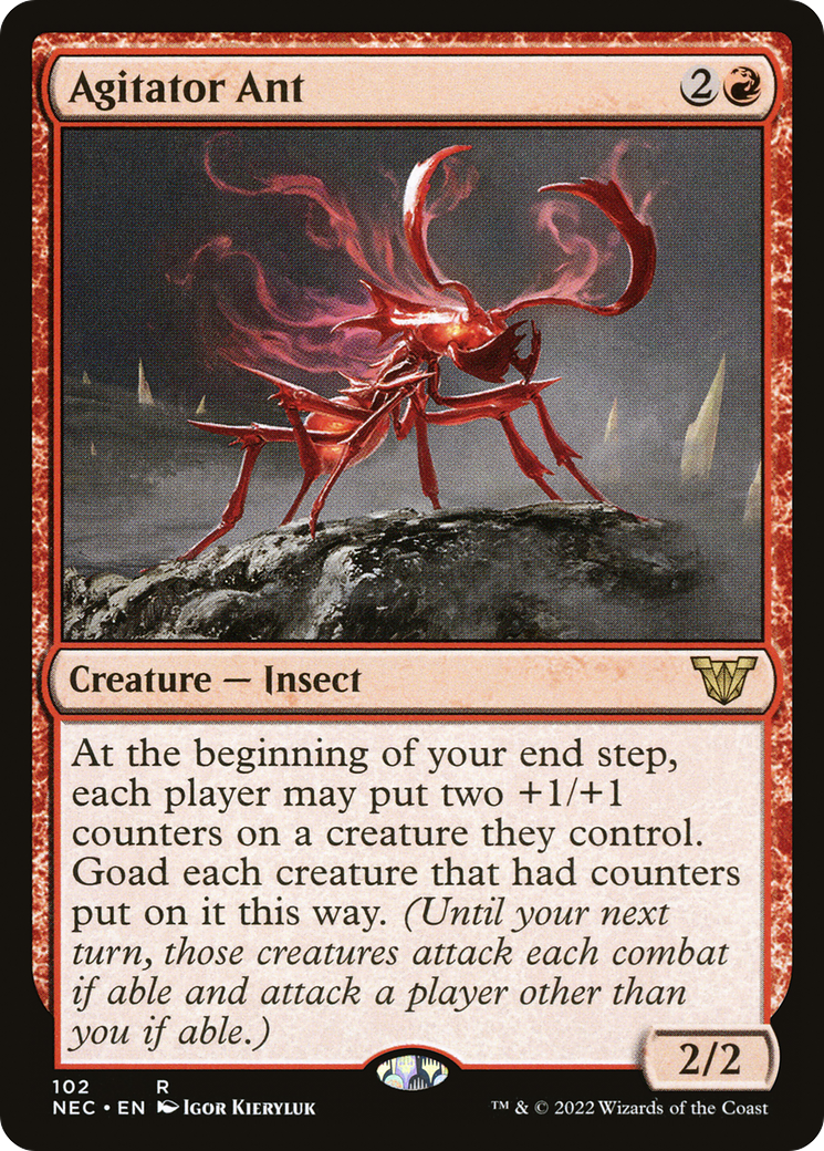 Agitator Ant [Kamigawa: Neon Dynasty Commander] | Grognard Games