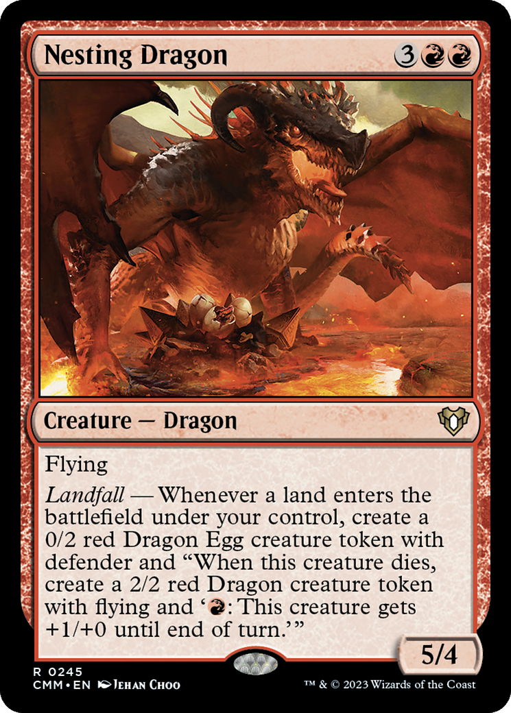 Nesting Dragon [Commander Masters] | Grognard Games