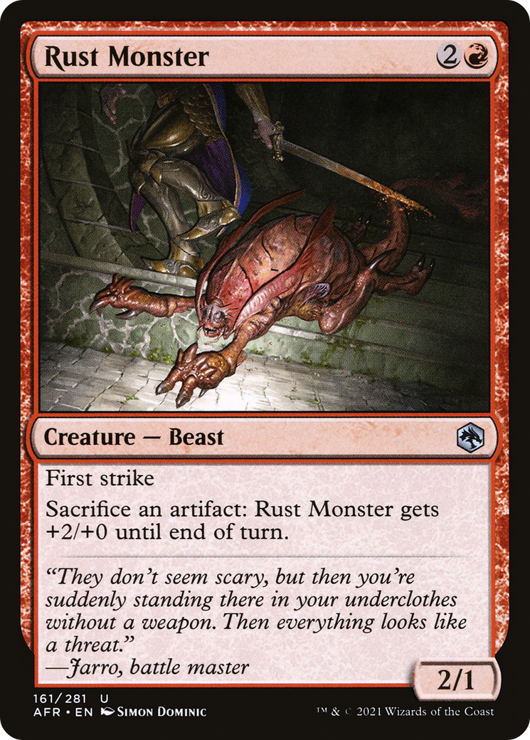 Rust Monster [Dungeons & Dragons: Adventures in the Forgotten Realms] | Grognard Games
