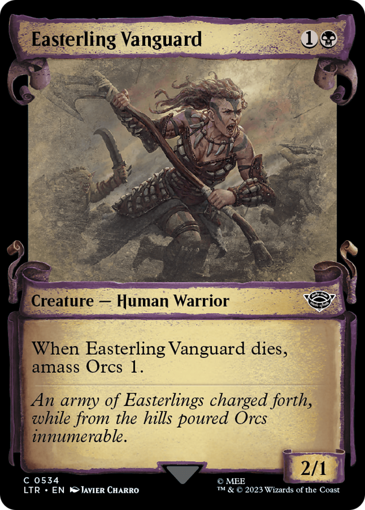 Easterling Vanguard [The Lord of the Rings: Tales of Middle-Earth Showcase Scrolls] | Grognard Games