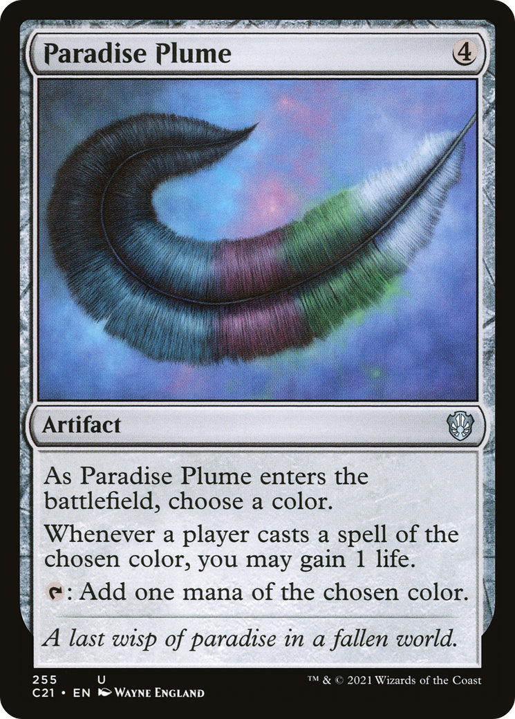 Paradise Plume [Commander 2021] | Grognard Games