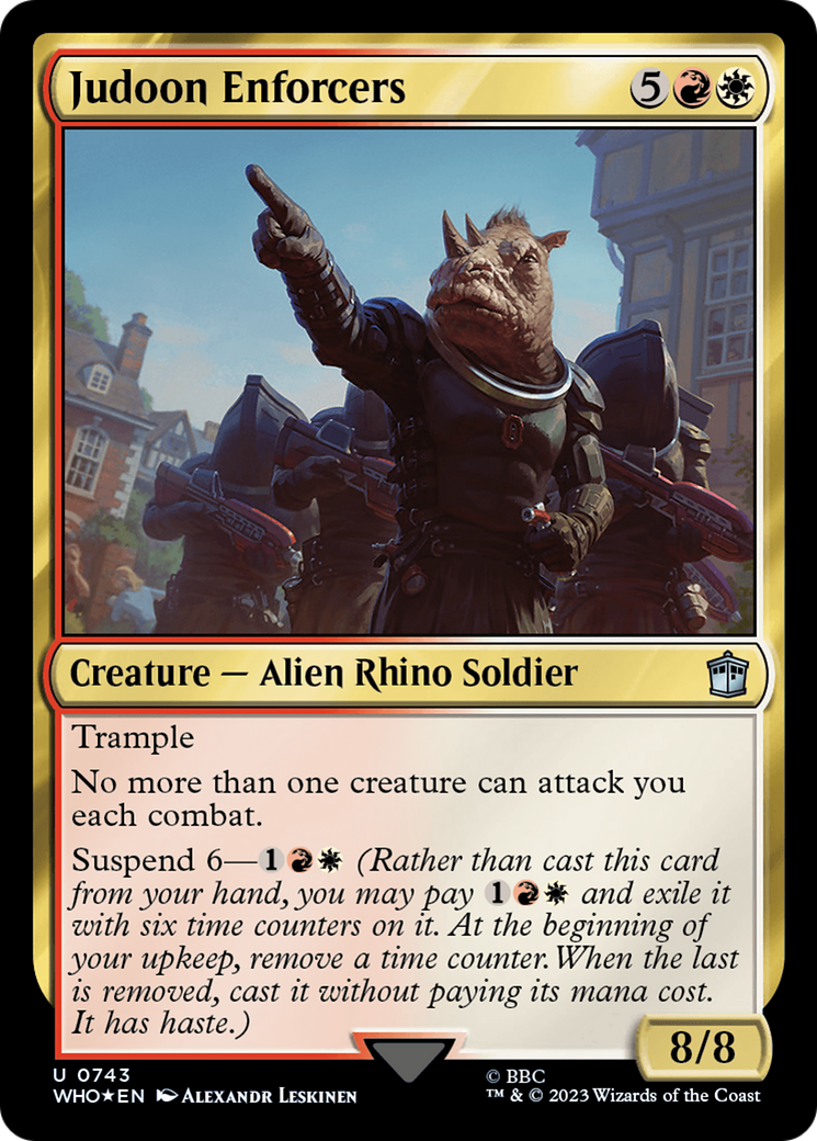 Judoon Enforcers (Surge Foil) [Doctor Who] | Grognard Games