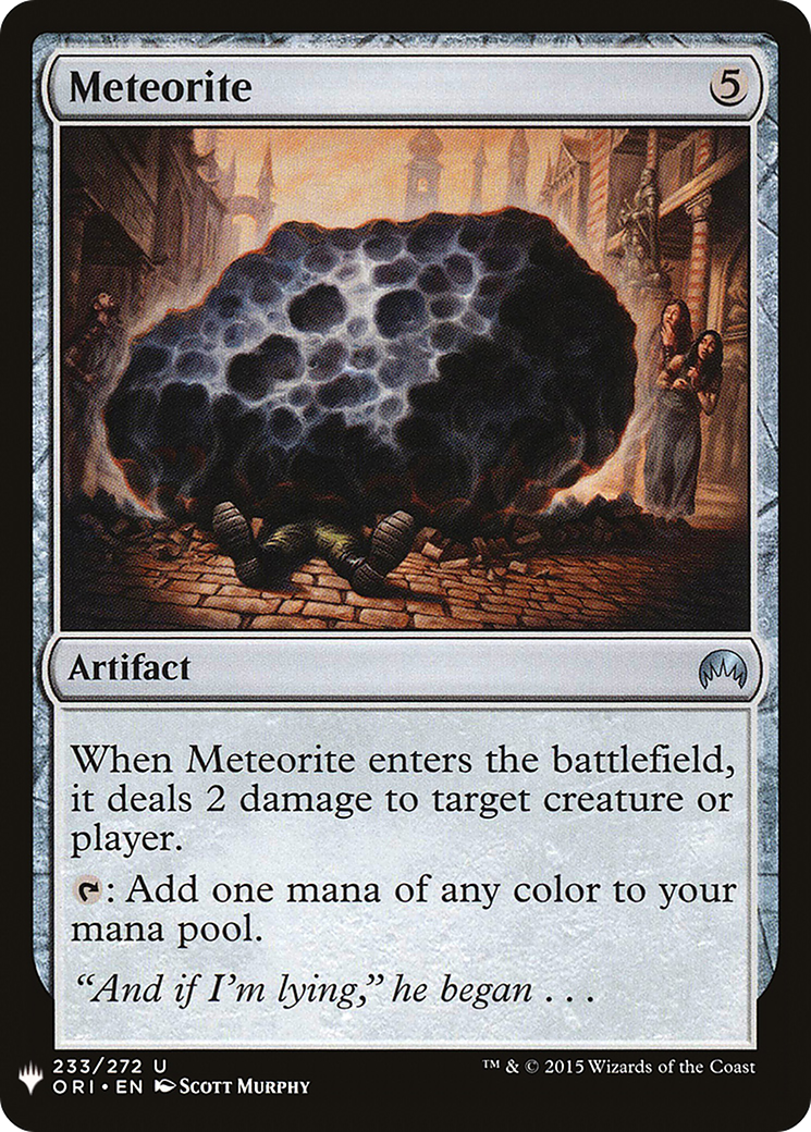 Meteorite [Mystery Booster] | Grognard Games
