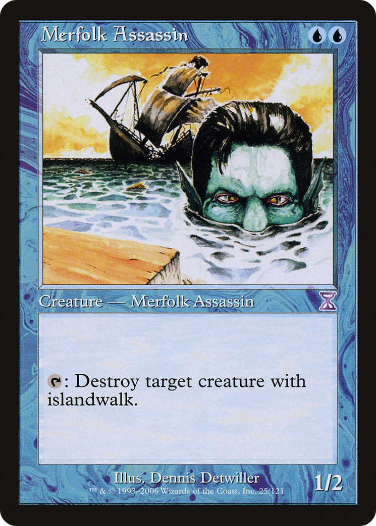 Merfolk Assassin [Time Spiral Timeshifted] | Grognard Games