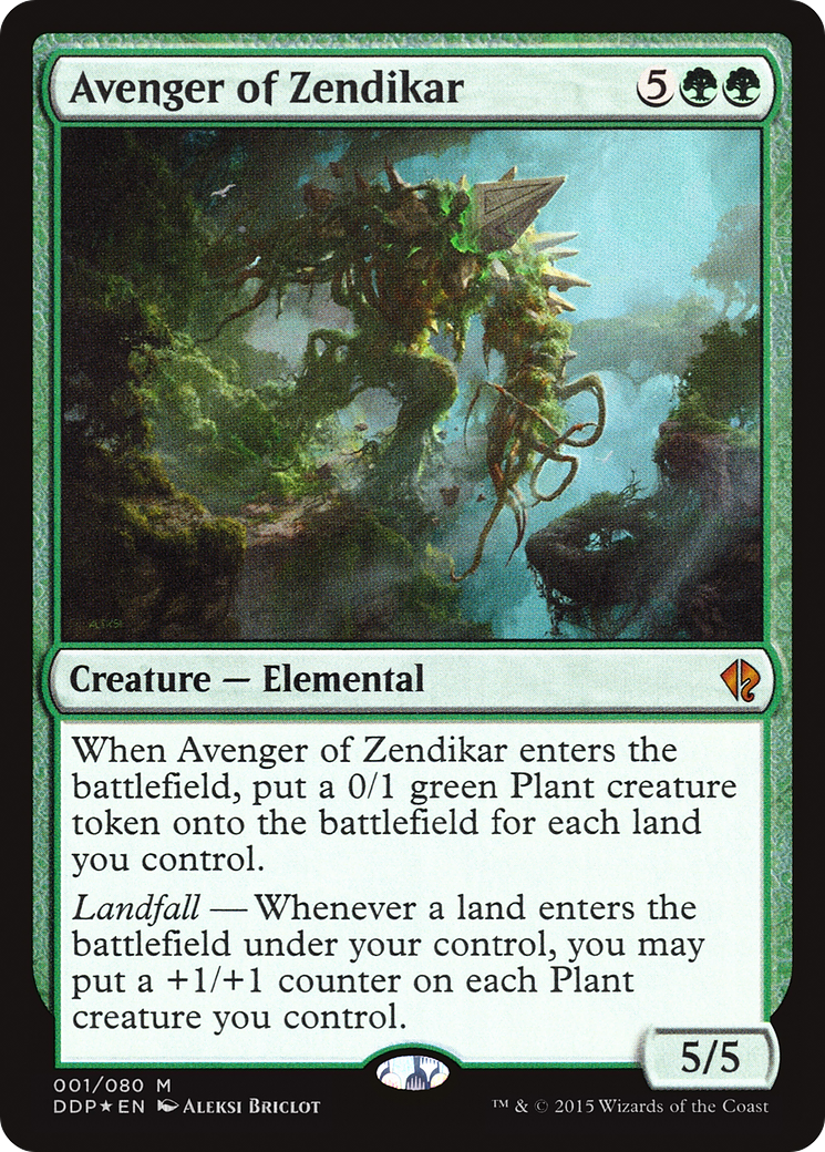Avenger of Zendikar [Duel Decks: Zendikar vs. Eldrazi] | Grognard Games