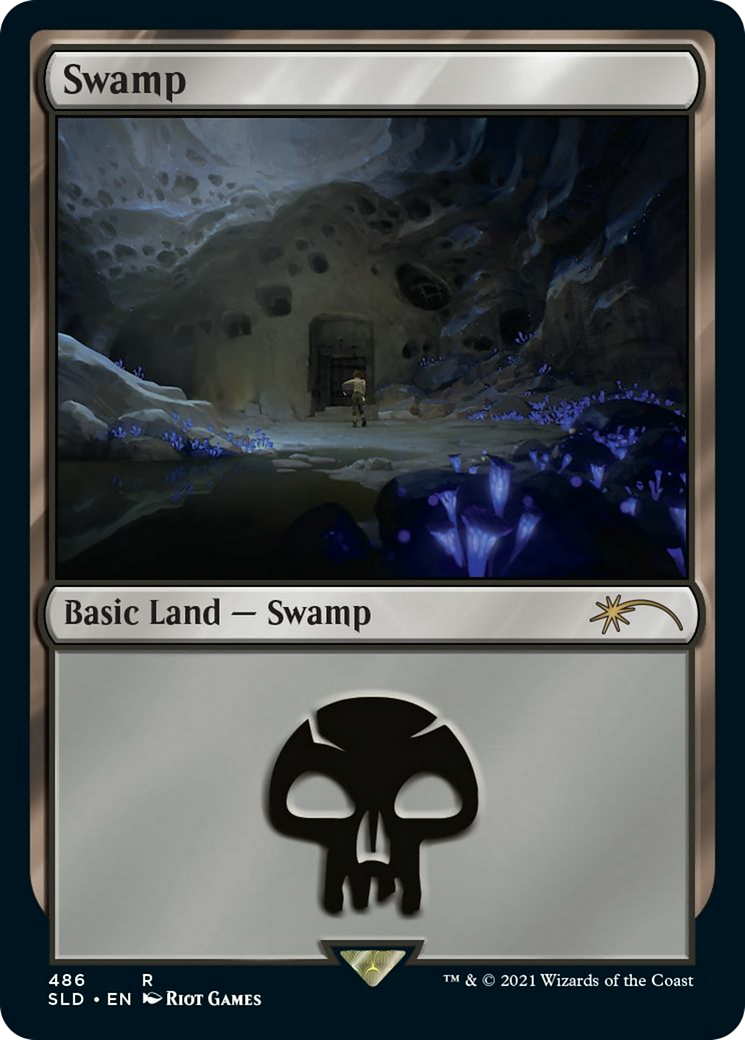 Swamp (486) [Secret Lair Drop Series] | Grognard Games