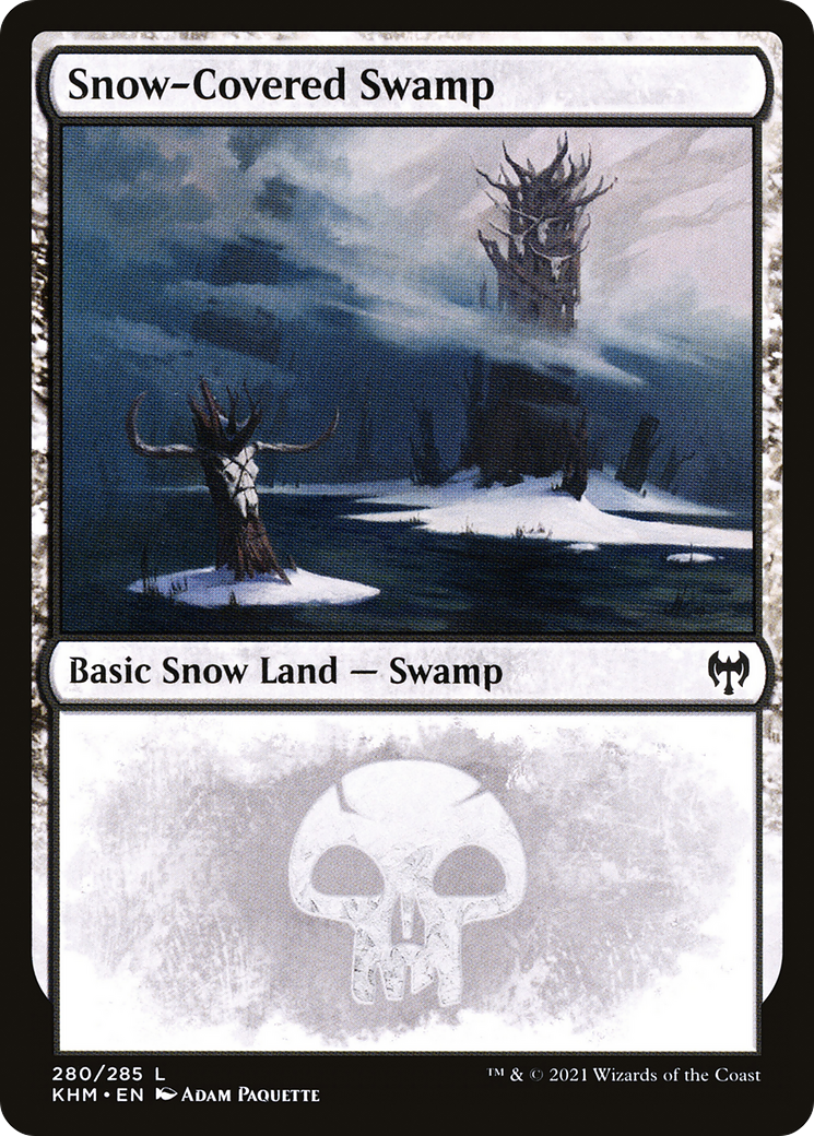 Snow-Covered Swamp (280) [Kaldheim] | Grognard Games
