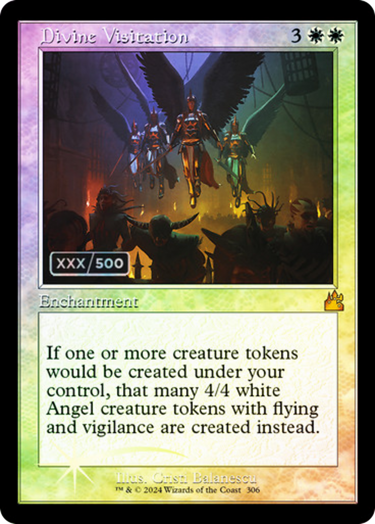Divine Visitation (Retro) (Serialized) [Ravnica Remastered] | Grognard Games