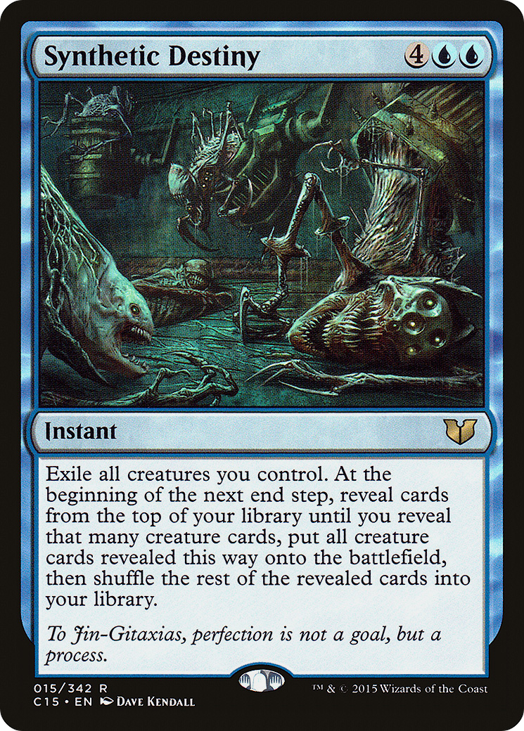 Synthetic Destiny [Commander 2015] | Grognard Games