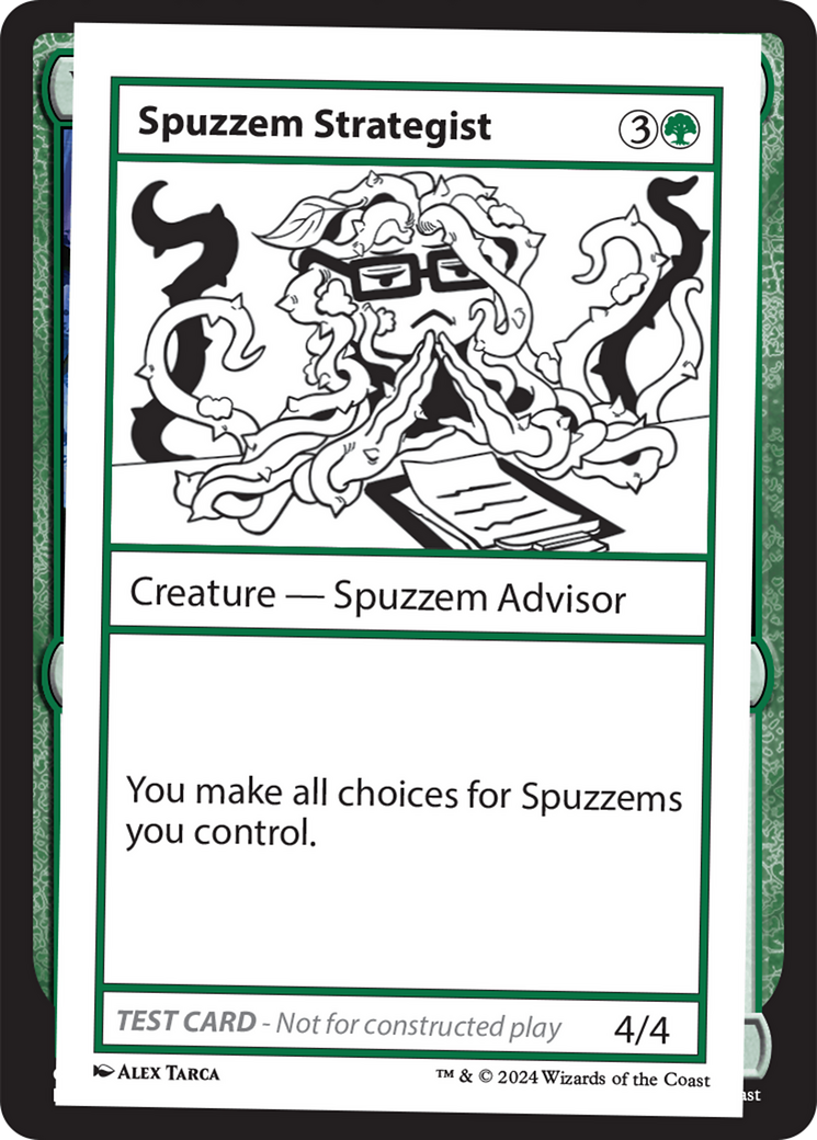 Spuzzem Strategist [Mystery Booster 2 Playtest Cards] | Grognard Games