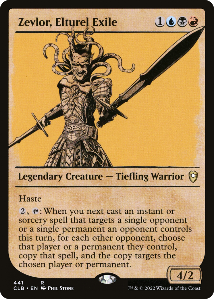 Zevlor, Elturel Exile (Showcase) [Commander Legends: Battle for Baldur's Gate] | Grognard Games