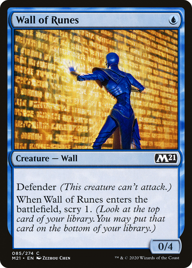Wall of Runes [Core Set 2021] | Grognard Games