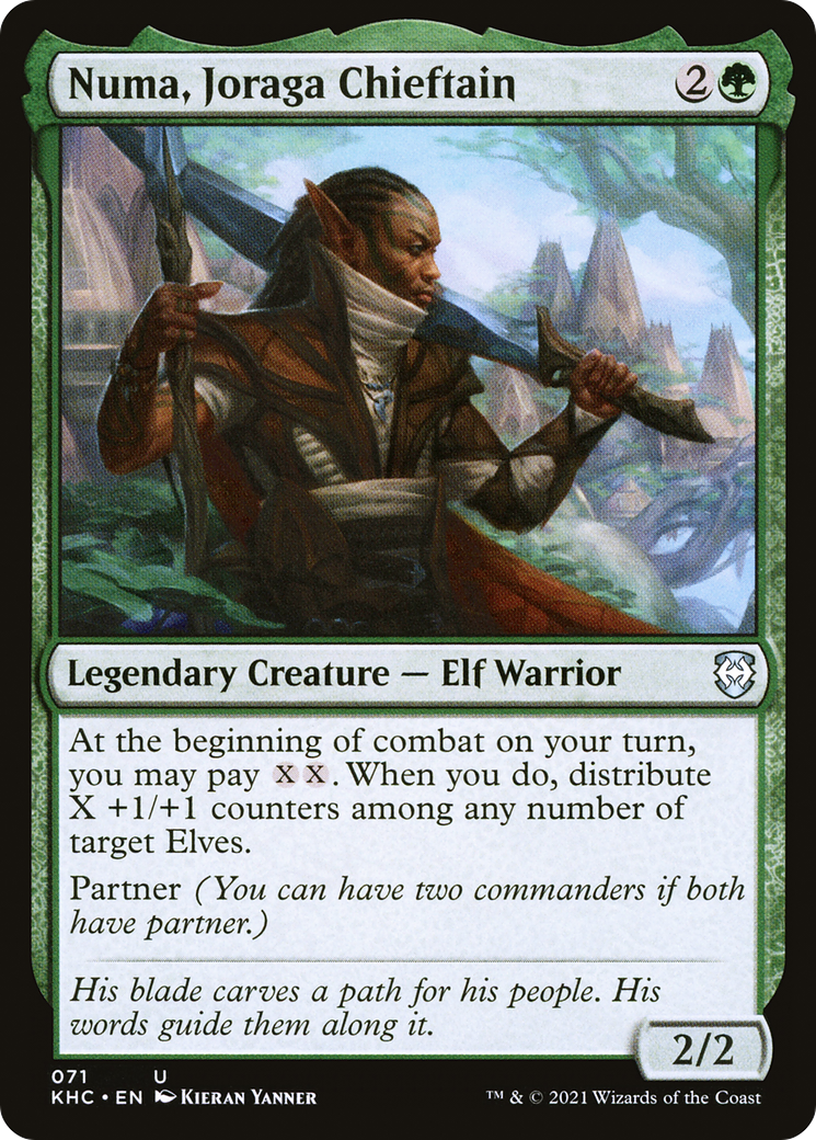 Numa, Joraga Chieftain [Kaldheim Commander] | Grognard Games