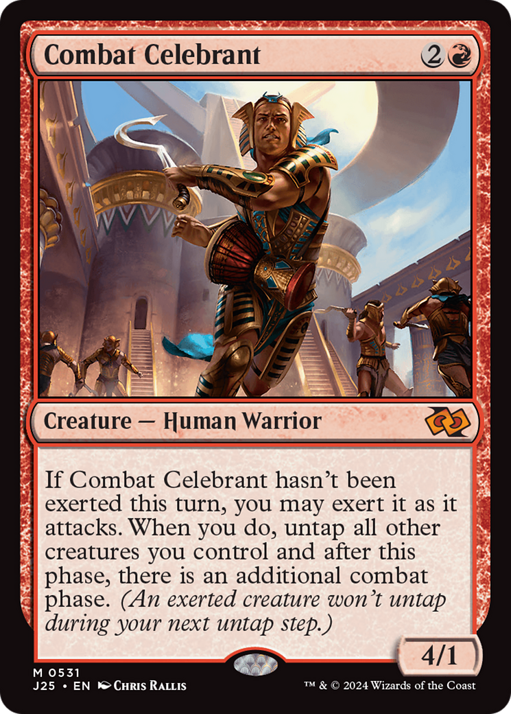 Combat Celebrant [Foundations Jumpstart] | Grognard Games