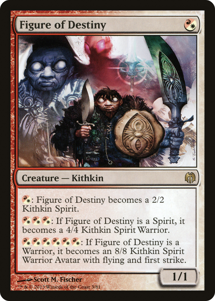 Figure of Destiny [Duel Decks: Heroes vs. Monsters] | Grognard Games
