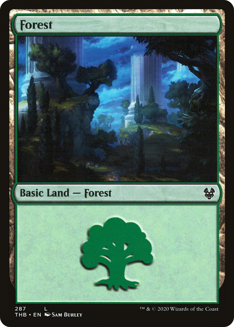 Forest (287) [Theros Beyond Death] | Grognard Games