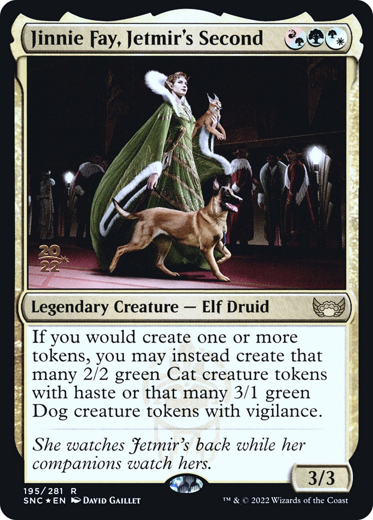 Jinnie Fay, Jetmir's Second [Streets of New Capenna Prerelease Promos] | Grognard Games