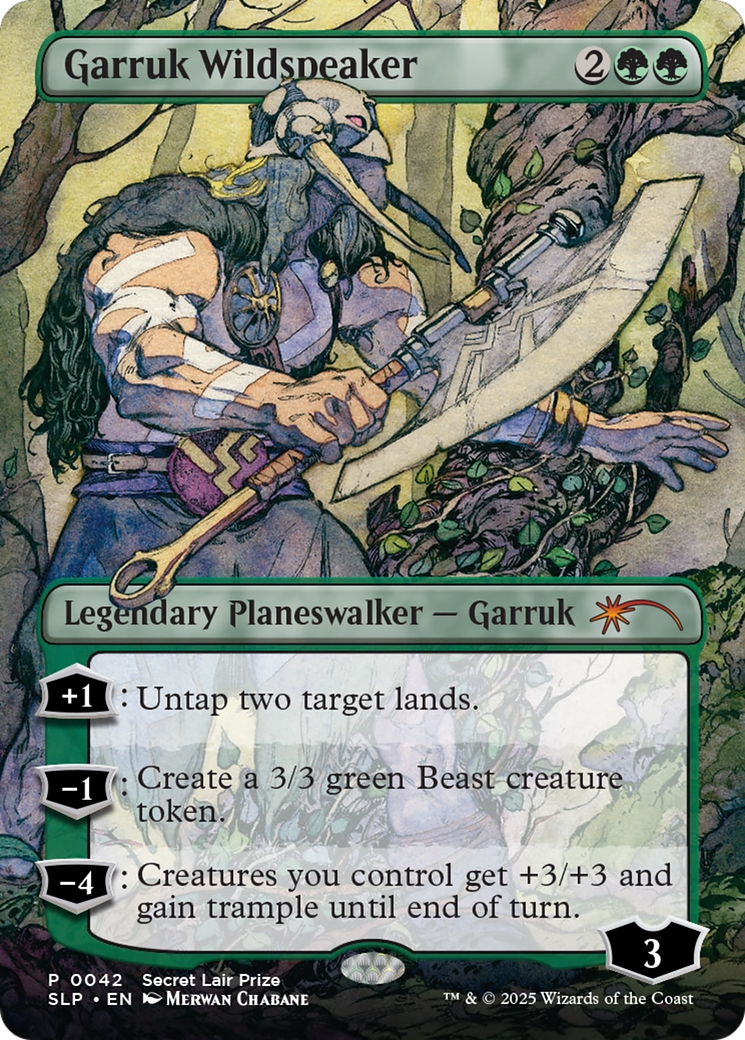 Garruk Wildspeaker (SLP-042) - Secret Lair Showdown | Grognard Games