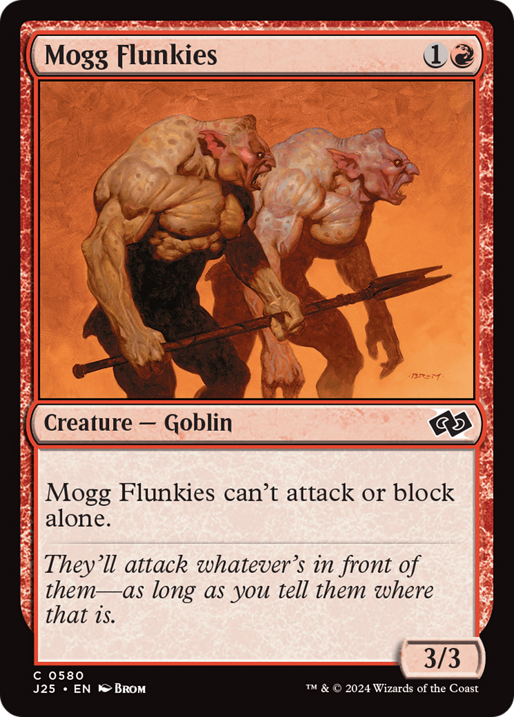 Mogg Flunkies [Foundations Jumpstart] | Grognard Games