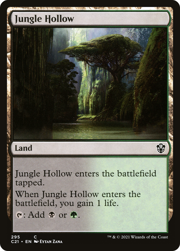 Jungle Hollow [Commander 2021] | Grognard Games