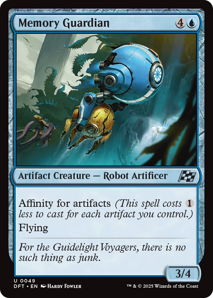 Memory Guardian [Aetherdrift] | Grognard Games