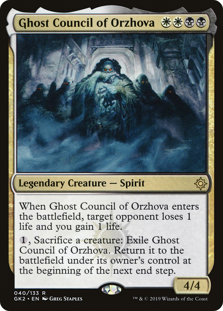 Ghost Council of Orzhova [Ravnica Allegiance Guild Kit] | Grognard Games