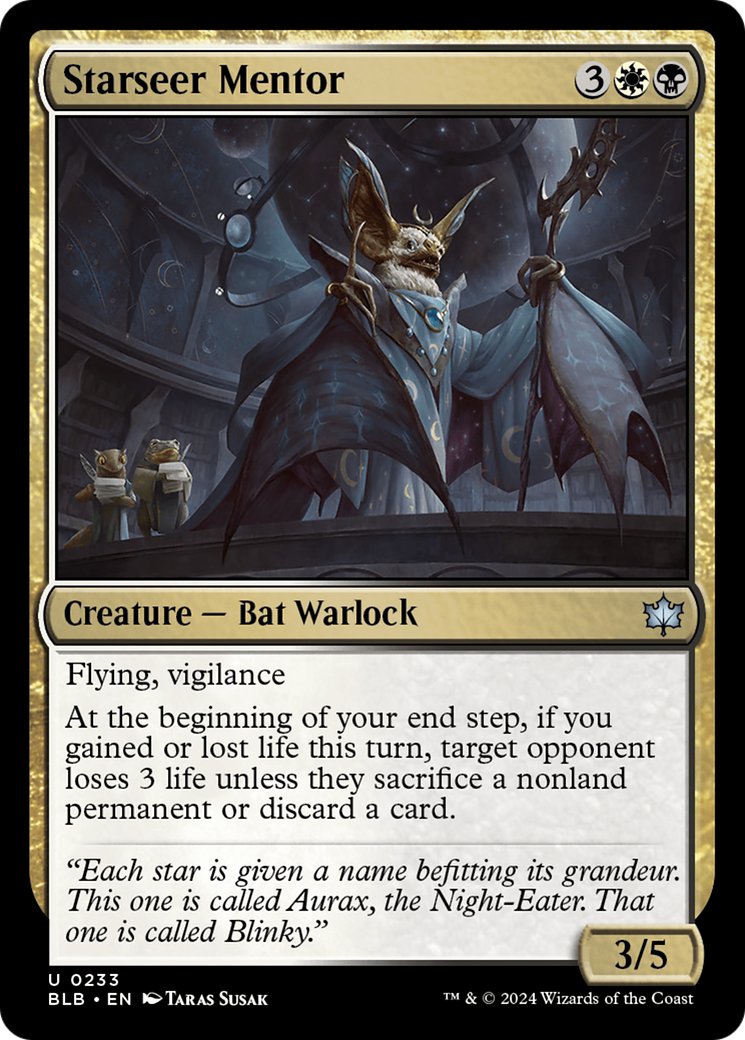 Starseer Mentor [Bloomburrow] | Grognard Games