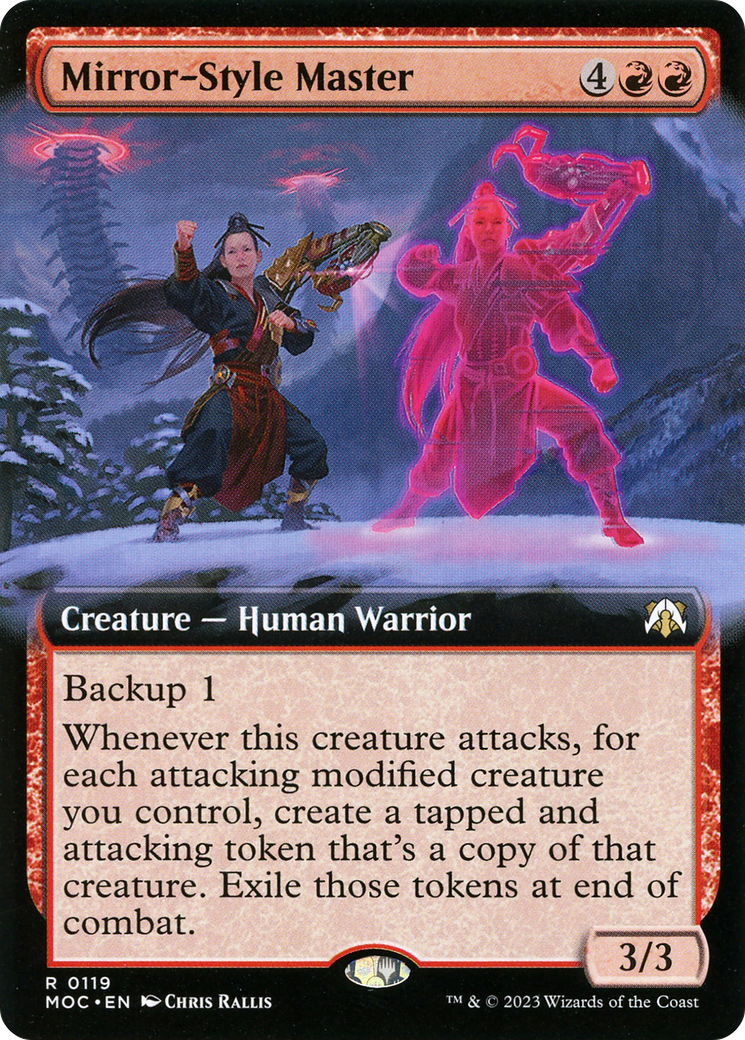 Mirror-Style Master (Extended Art) [March of the Machine Commander] | Grognard Games