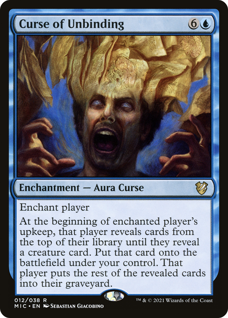 Curse of Unbinding [Innistrad: Midnight Hunt Commander] | Grognard Games