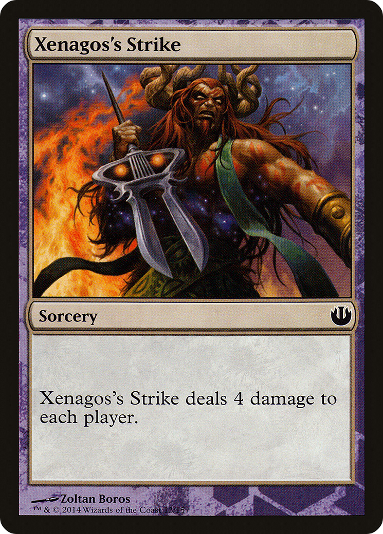 Xenagos's Strike [Journey into Nyx Defeat a God] | Grognard Games