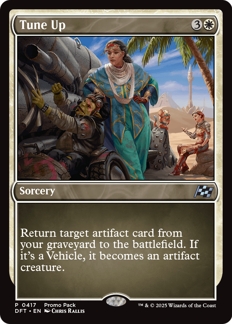 Tune Up (Promo Pack) [Aetherdrift Promos] | Grognard Games