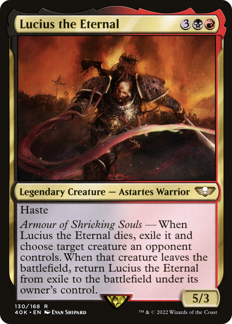 Lucius the Eternal [Universes Beyond: Warhammer 40,000] | Grognard Games