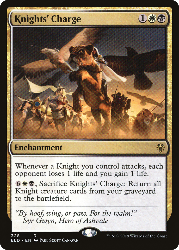 Knights' Charge [Throne of Eldraine] | Grognard Games