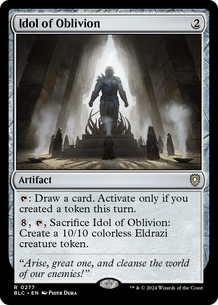Idol of Oblivion [Bloomburrow Commander] | Grognard Games