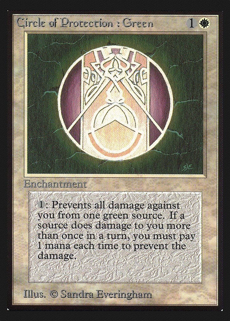 Circle of Protection: Green [Collectors’ Edition] | Grognard Games
