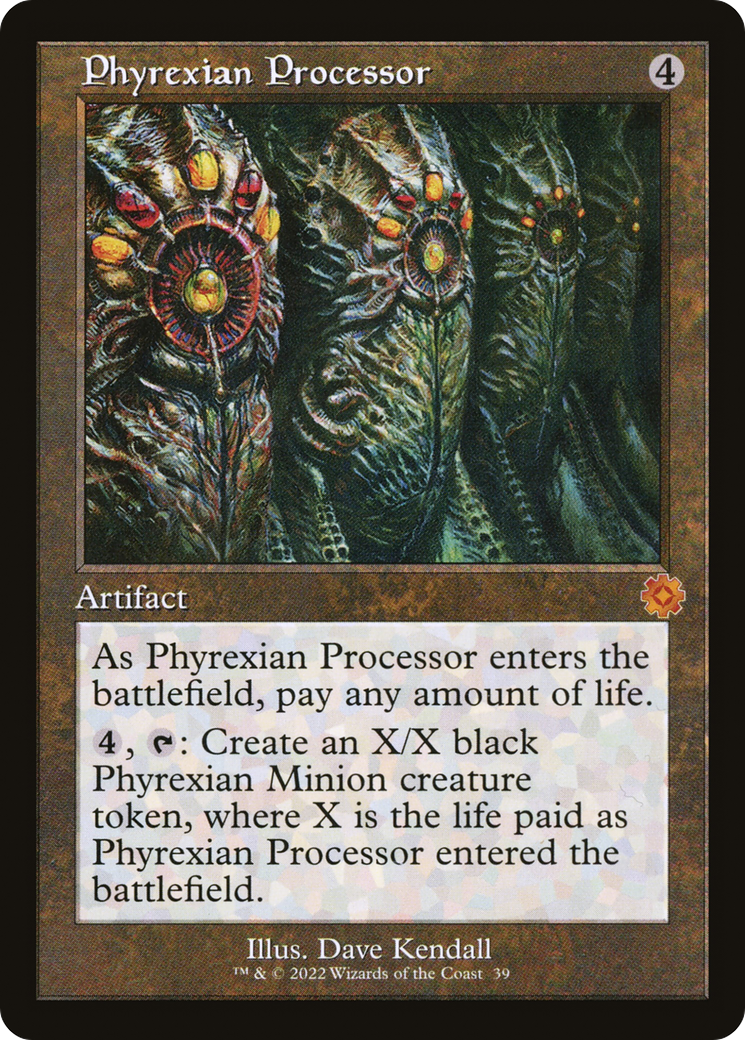 Phyrexian Processor (Retro) [The Brothers' War Retro Artifacts] | Grognard Games