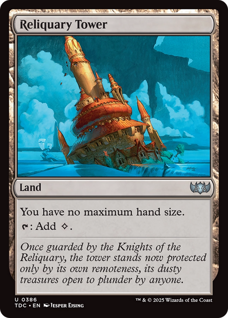 Reliquary Tower [Tarkir: Dragonstorm Commander] | Grognard Games