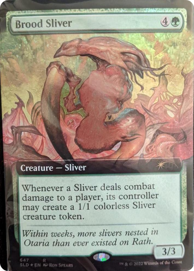 Brood Sliver (Extended Art) [Secret Lair Drop Promos] | Grognard Games