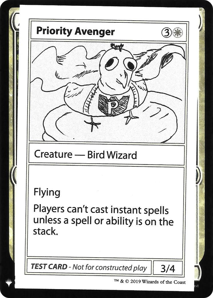 Priority Avenger [Mystery Booster Playtest Cards] | Grognard Games