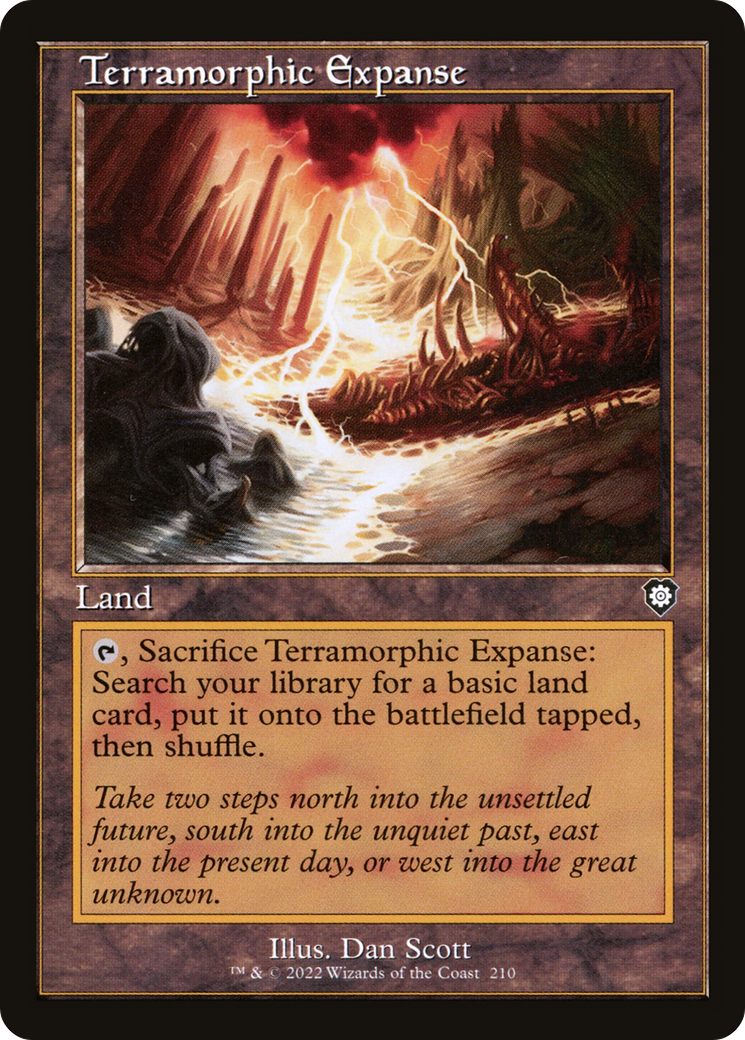 Terramorphic Expanse (Retro) [The Brothers' War Commander] | Grognard Games