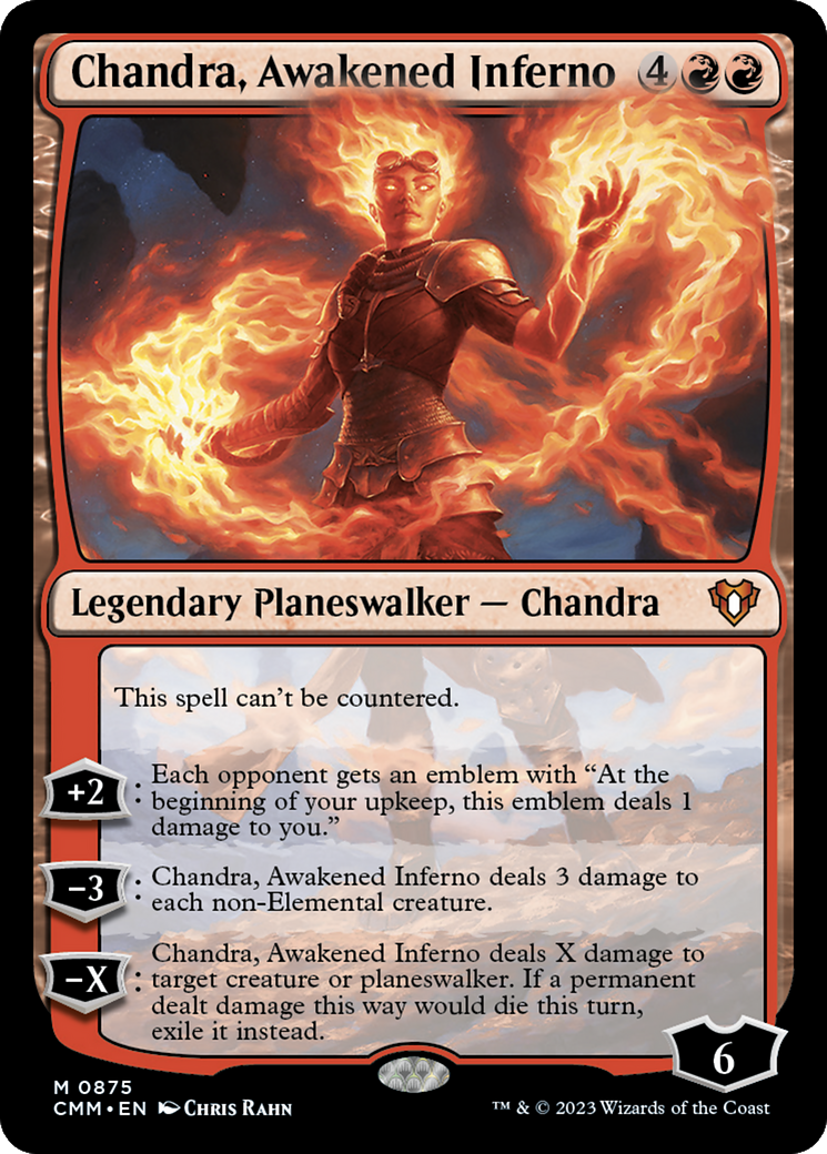 Chandra, Awakened Inferno [Commander Masters] | Grognard Games