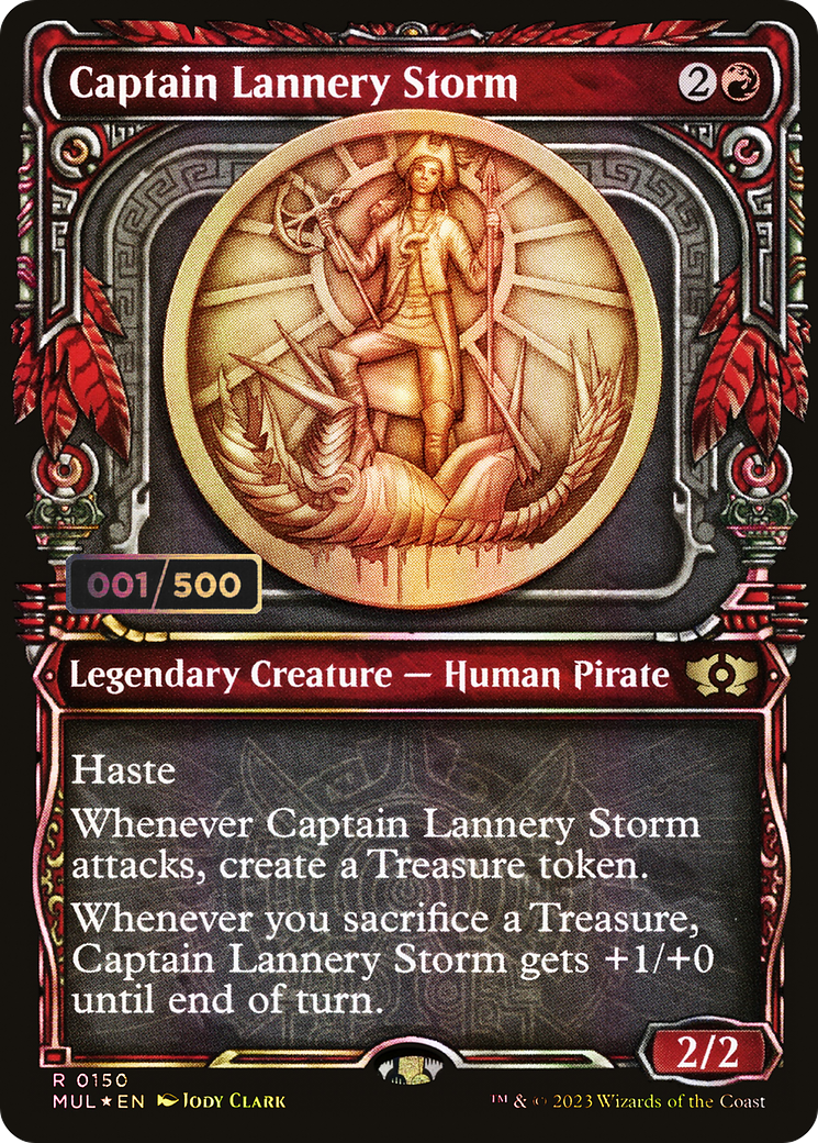 Captain Lannery Storm (Serialized) [Multiverse Legends] | Grognard Games