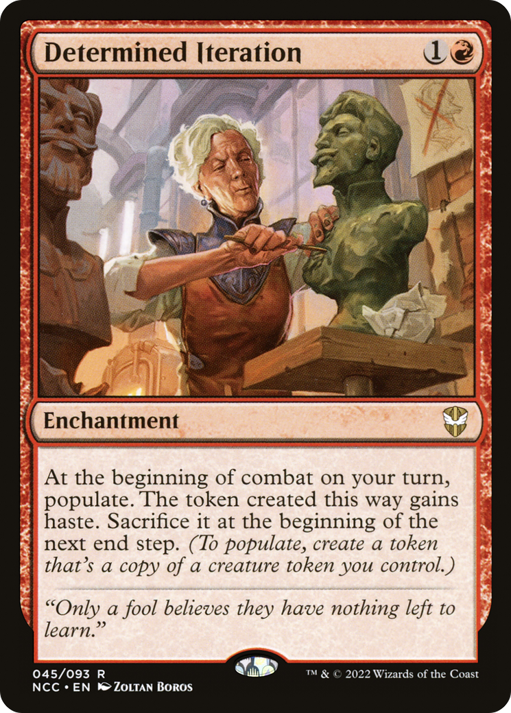 Determined Iteration [Streets of New Capenna Commander] | Grognard Games