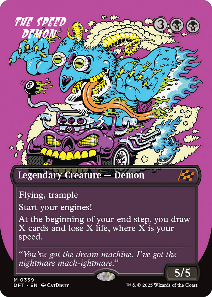 The Speed Demon (Borderless) [Aetherdrift] | Grognard Games