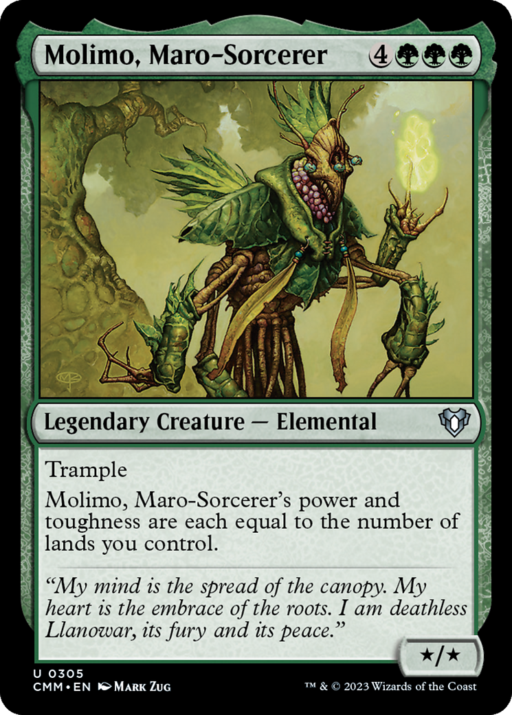 Molimo, Maro-Sorcerer [Commander Masters] | Grognard Games