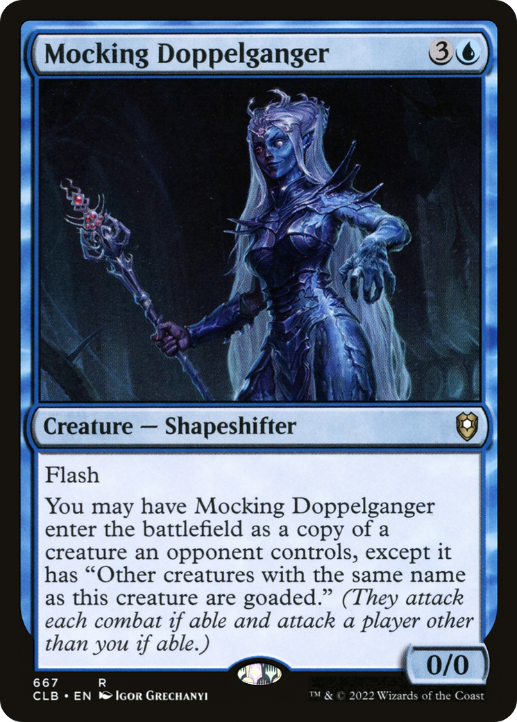 Mocking Doppelganger [Commander Legends: Battle for Baldur's Gate] | Grognard Games
