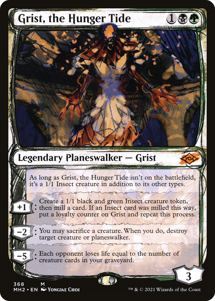 Grist, the Hunger Tide (Sketch) [Modern Horizons 2] | Grognard Games