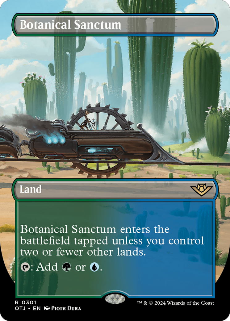Botanical Sanctum (Borderless) [Outlaws of Thunder Junction] | Grognard Games
