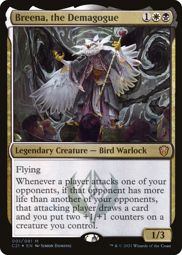 Breena, the Demagogue [Commander 2021] | Grognard Games